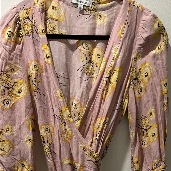 Madewell Wrap Dress - Picture 3 of 6